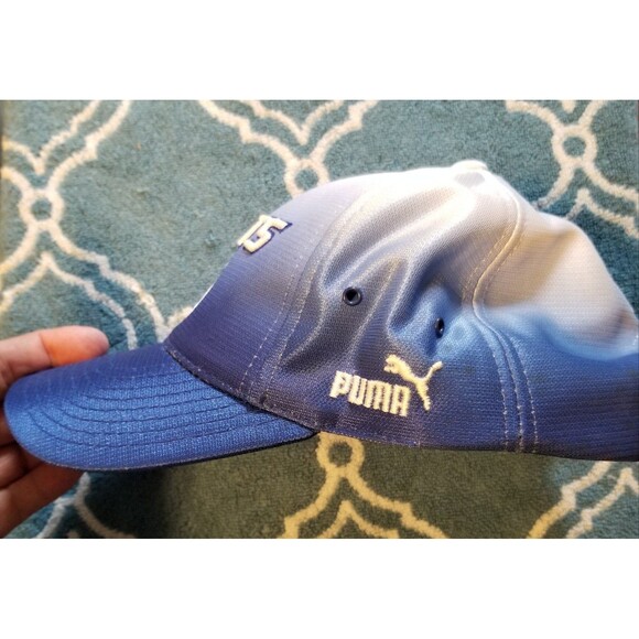 Puma Indianapolis Colts Vintage Pro Line Blue Mens Gradiant Hat NFL Football Cap - Picture 3 of 12